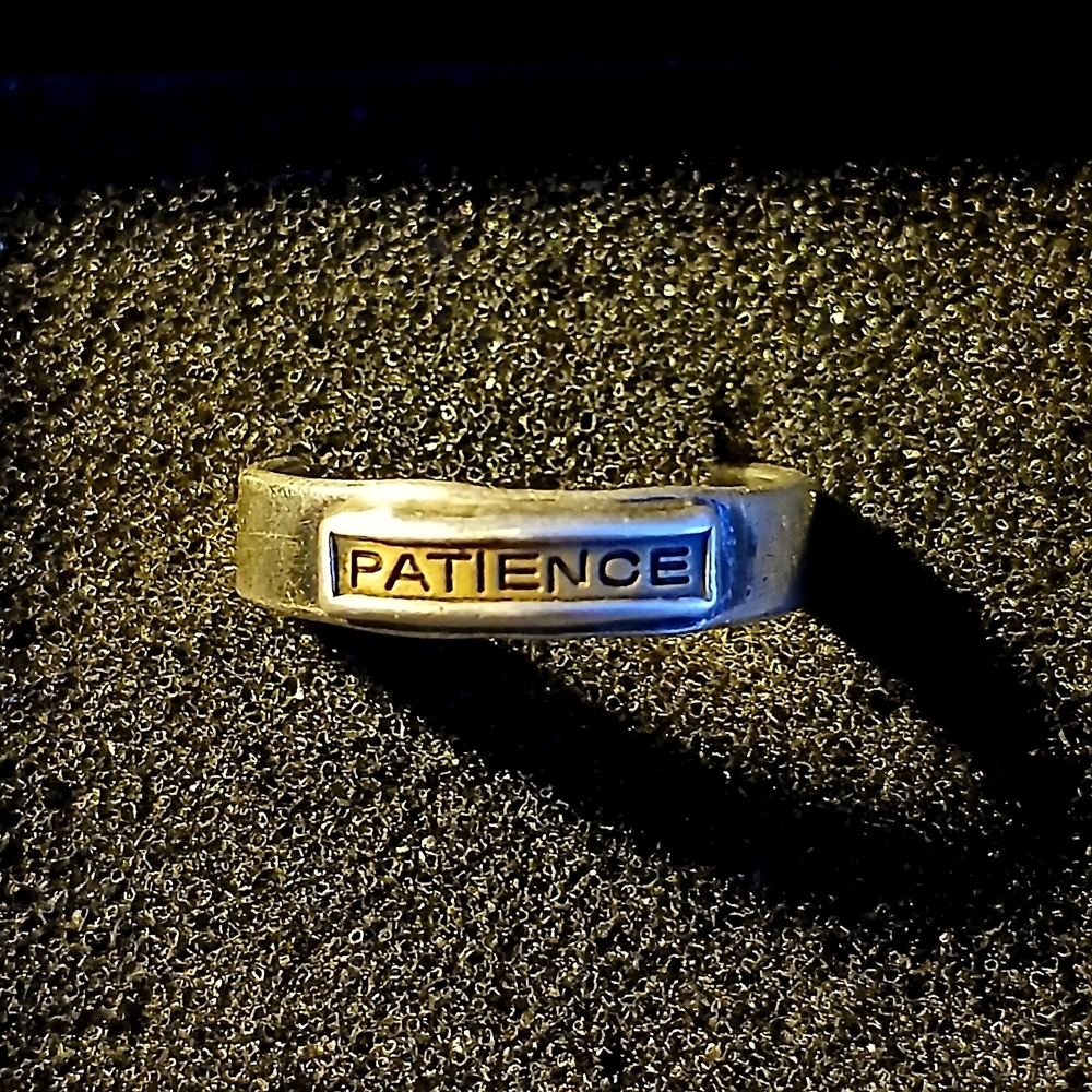 Silver With Brass Patience Ring